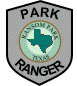 Park Ranger's patch, Ransom Park, Texas